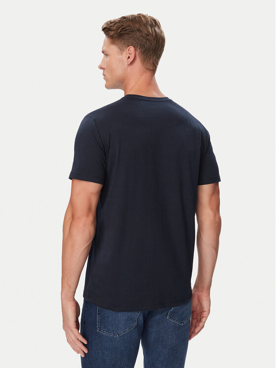 BOSS BOSS Тишърт 50565324 Тъмносин Regular Fit