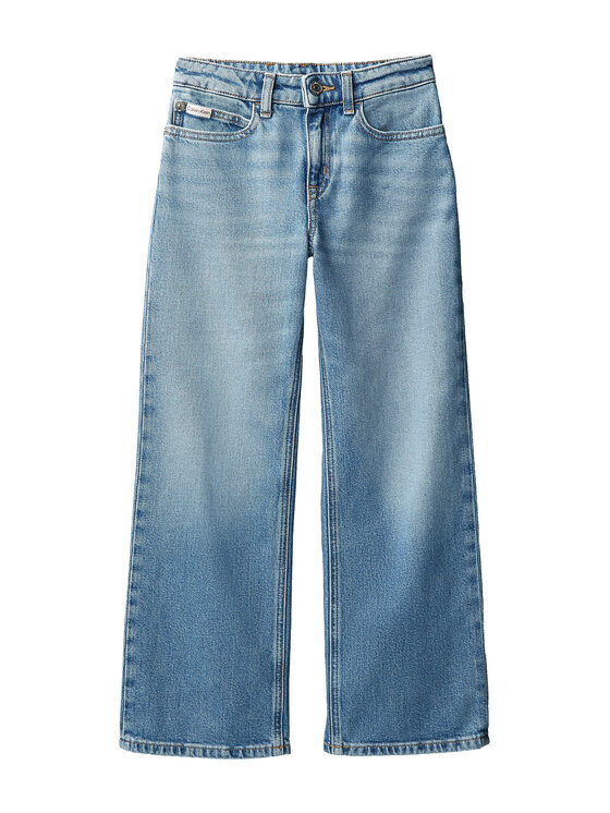 Calvin Klein Jeans Calvin Klein Jeans Džínsy IG0IG03053 Modrá Wide Leg