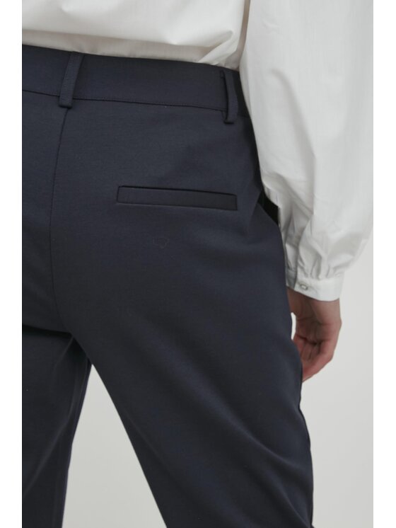 ICHI ICHI Pantaloni da donna IHKATE SUS OFFICE PA Blu To Fit