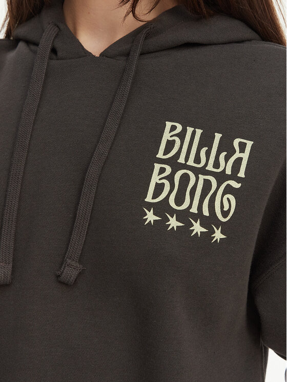 Billabong Billabong Μπλούζα Lost Mind EBJSF00183 Γκρι Cropped Fit