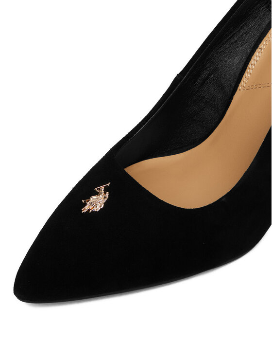 U.S. Polo Assn. U.S. Polo Assn. Szpilki EO-JACLYN002W/GL1 Czarny