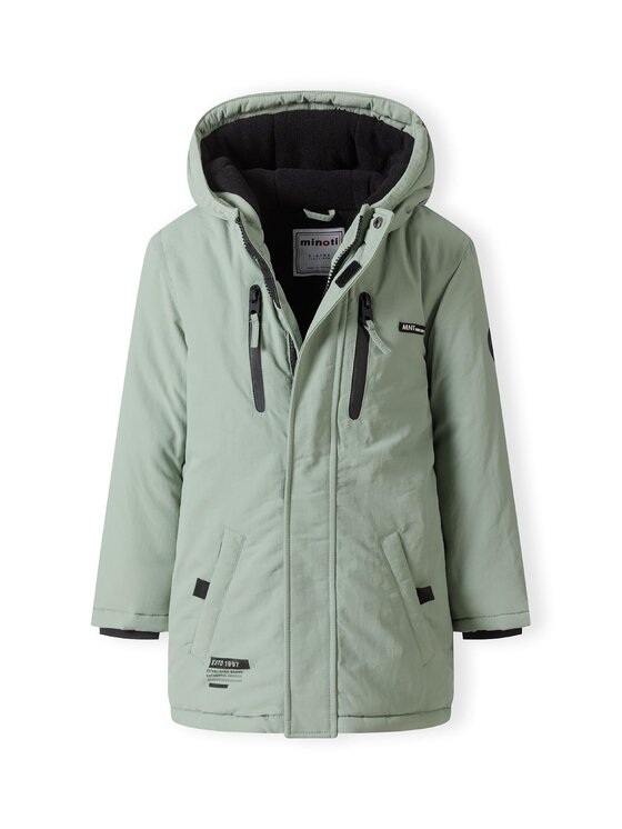 MINOTI MINOTI Kurtka zimowa 19coat15 Szary Regular Fit