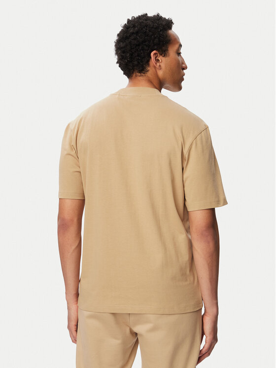 HUGO Hugo T-shirt Nieros 50509991 Bež Regular Fit