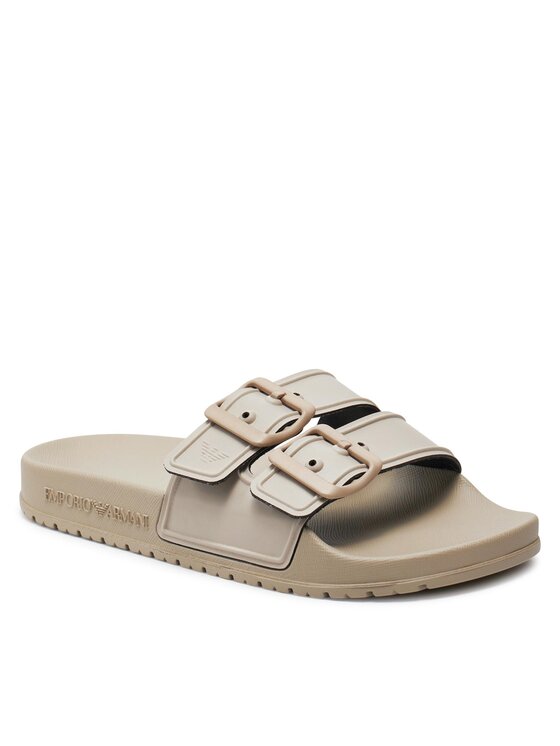 Emporio Armani Emporio Armani Шльопанці XVPS09 XN998 D417 Бежевий