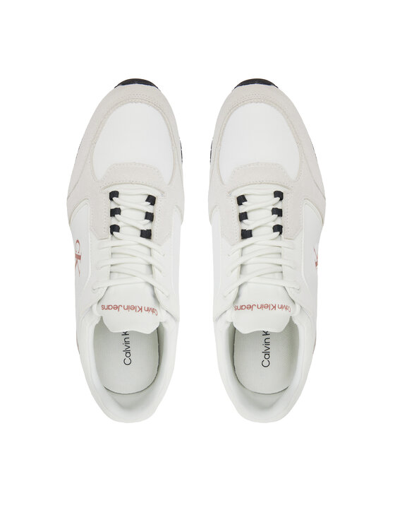 Calvin Klein Jeans Calvin Klein Jeans Sneakersy Retro Sock Runner Mg YM0YM01152 Biały