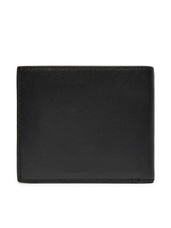 Calvin Klein Calvin Klein Велике Чоловіче Портмоне Ck Sleek Bifold 5cc W/Coin K50K512691 Чорний