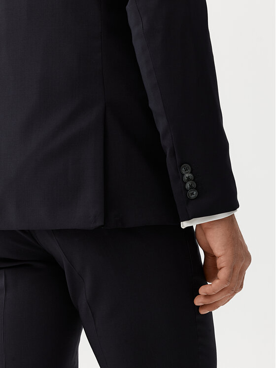 Evenemen Evenemen Garnitur Pelle Granatowy Slim Fit