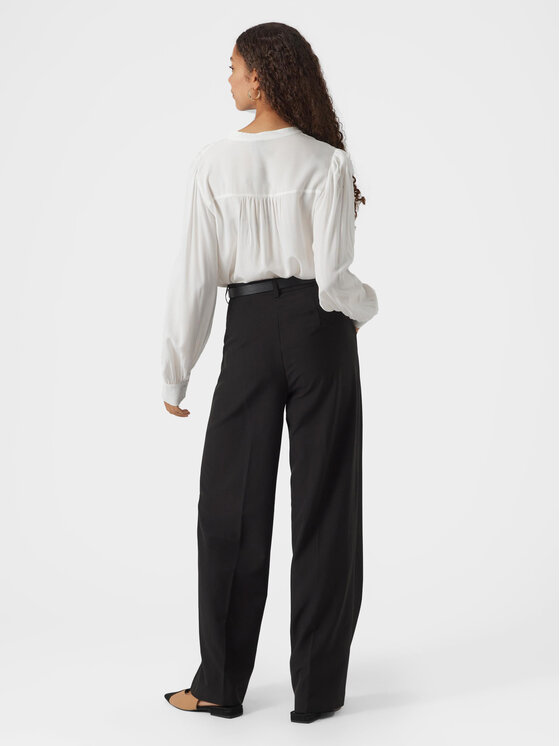 Vero Moda Vero Moda Μπλουζάκι Bumpy 10300602 Λευκό Regular Fit