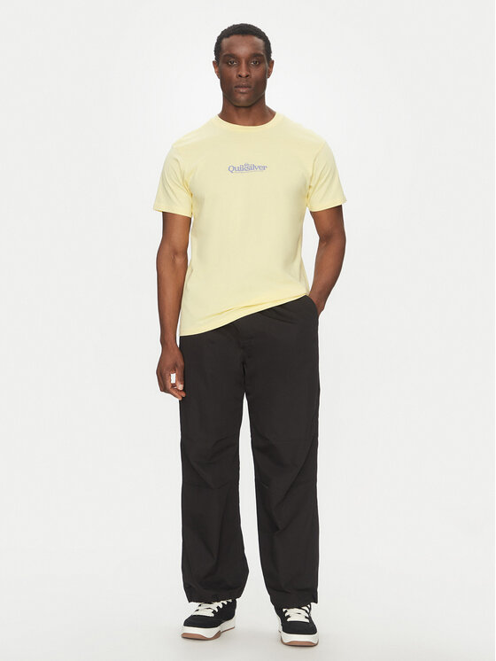 Quiksilver Quiksilver T-shirt EQYZT08062 Žuta Regular Fit