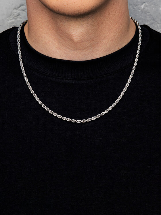 ICED STUFF ICED STUFF Grandinėlė Rope Baltas auksas