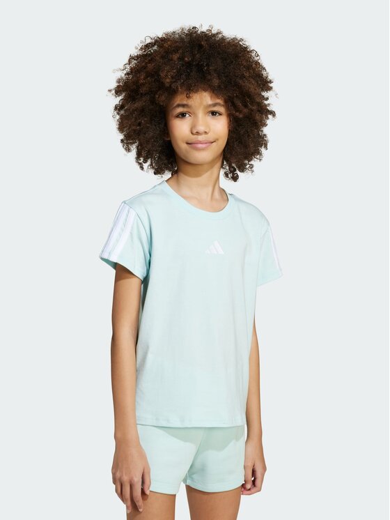 adidas adidas T-Shirt 142921 Turkusowy Regular Fit