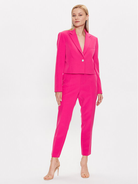 Custommade Custommade Hlače Paloma 999425545 Ružičasta Regular Fit