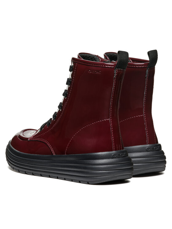 Geox Geox Zimske čizme J Phaolae Girl J46ETA 000HH C7357 M Tamnocrvena