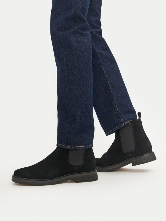 Clarks Clarks Chelsea cipele Clarkdale Easy 261735337 Crna