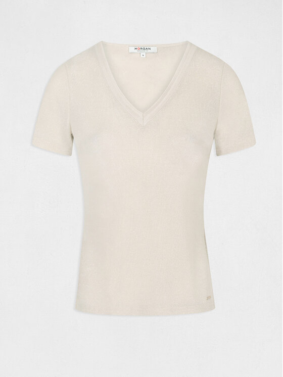 Morgan Morgan Blusa 212-DIWI Écru Regular Fit