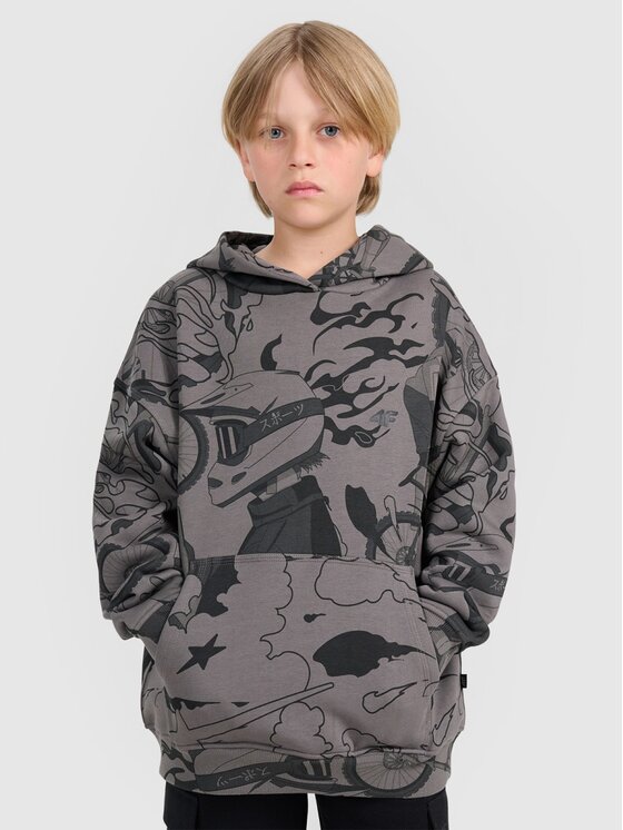 4F 4F Felpa 4FJRAW25TSWSM2343-90A Multicolore Oversize