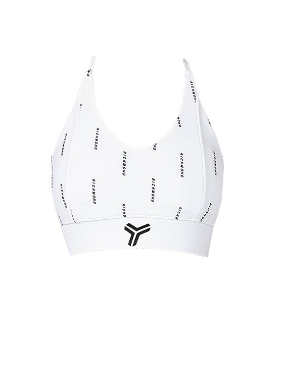 John Richmond John Richmond Top senza spalline UWA22005TO | Fitness Bianco Slim Fit