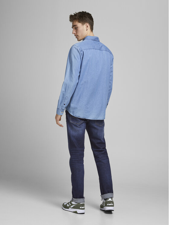 Jack&Jones Jack&Jones Traperice Clark 12177444 Tamnoplava Regular Fit
