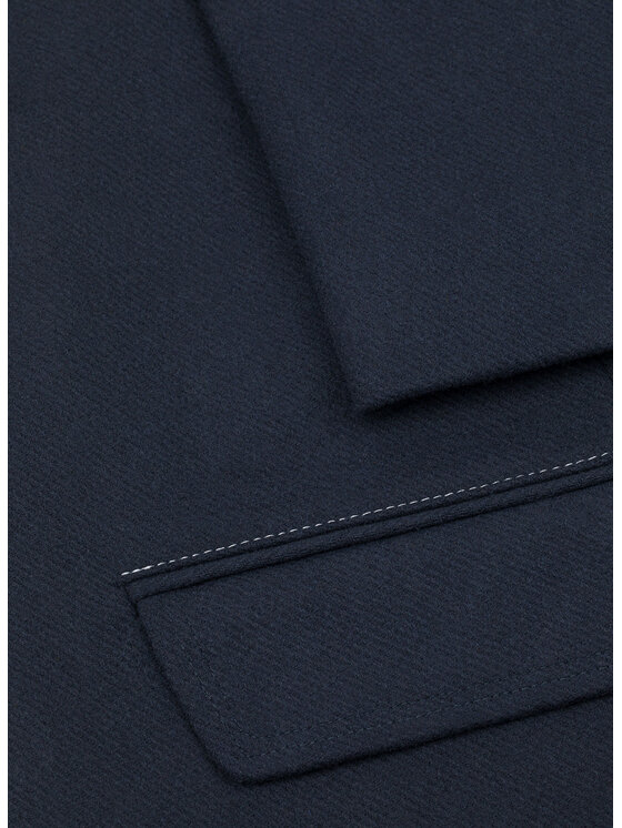Pako Lorente Pako Lorente Płaszcz P22WF-7X-005 Granatowy Classic Fit