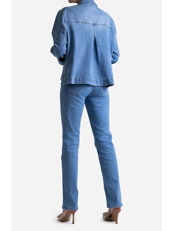RJ Rocks Jeans RJ Rocks Jeans Kurtka jeansowa Emma Niebieski Oversize