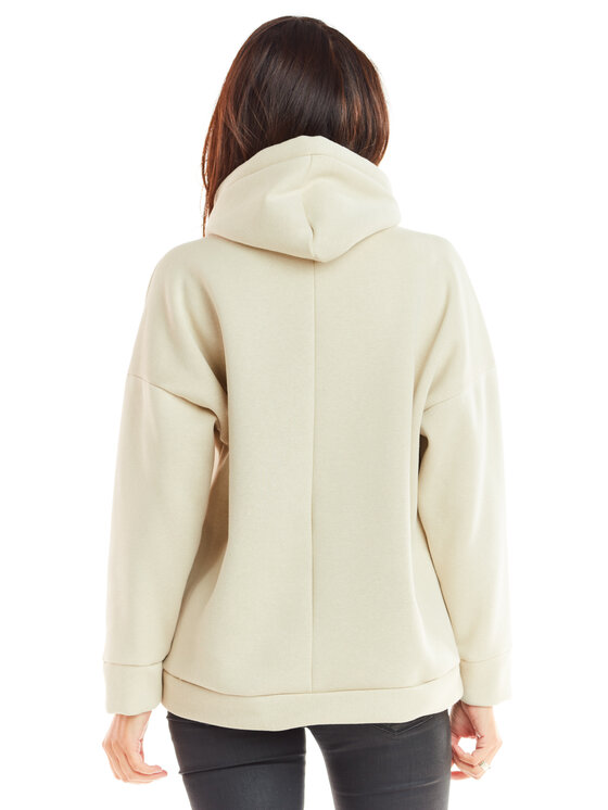 Infinite You Infinite You Bluza M223 Beżowy Basic Fit