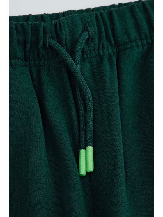 Coccodrillo Coccodrillo Spodnie dresowe WC6120101VBA-011 Zielony Regular Fit