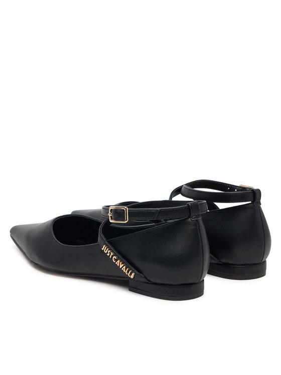 Just Cavalli Just Cavalli Μπαλαρίνες 81RA3S77 ZSE90 Μαύρο