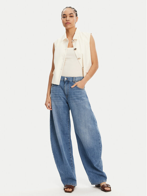 ViCOLO ViCOLO Džínsy DD5117 Tmavomodrá Regular Fit