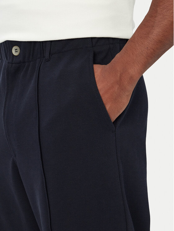 Guess Guess Pantaloni din material M6YB13 K4252 Bleumarin Regular Fit