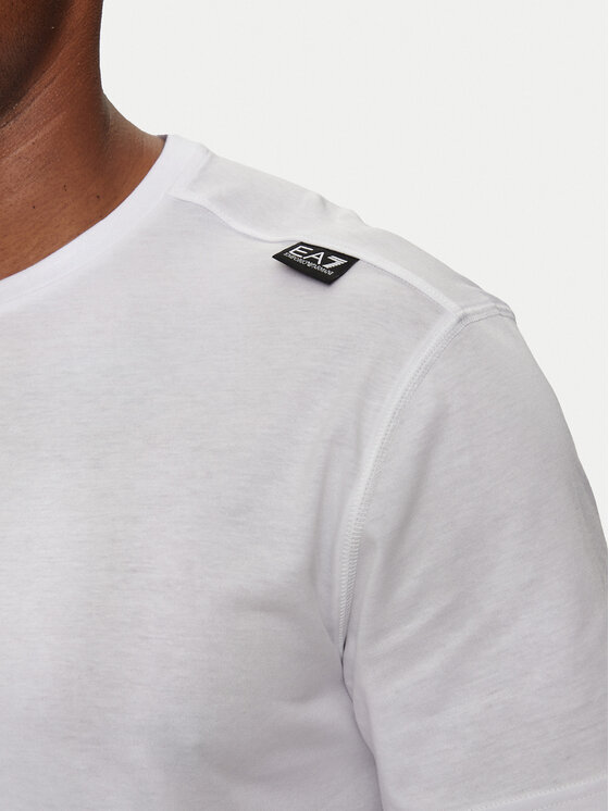 EA7 Emporio Armani EA7 Emporio Armani T-shirt 6DPT06 PJFFZ 0100 Bianco Regular Fit