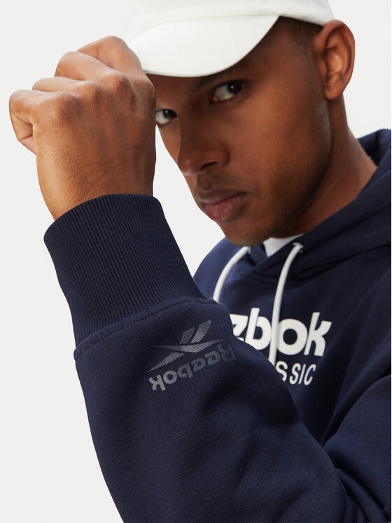 Reebok Reebok Mikina Hainrich RK25734CCM Tmavomodrá Regular Fit