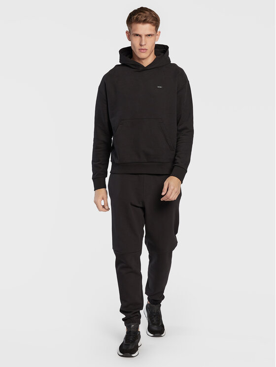 Pantaloni da tuta Embossed Rib K10K110880 Nero