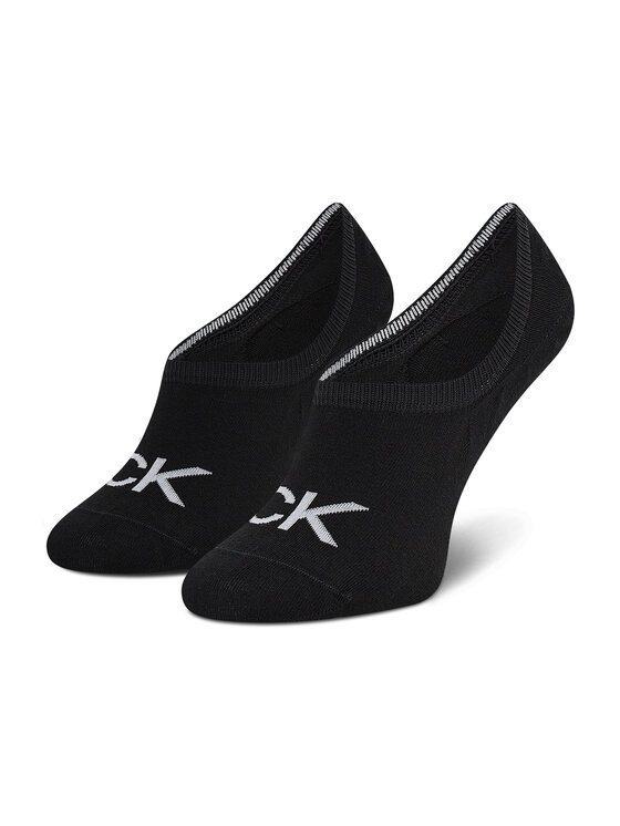 Calvin Klein Calvin Klein Sieviešu zeķes-pēdiņas 701218773 Melns