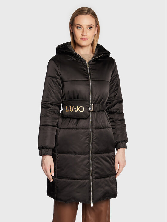 Liu Jo Zimné bundy WF2093 T3176 Čierna Regular Fit