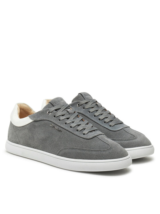 Calvin Klein Calvin Klein Laisvalaikio batai Cupsole Lace Up - Sue HW0HW02436 Pilka