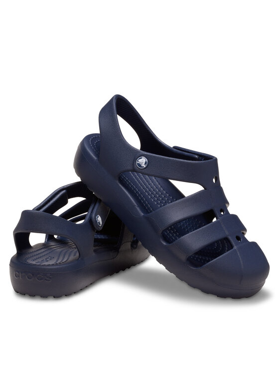 Crocs Crocs Sandały Classic Fisherman K 210625 Granatowy