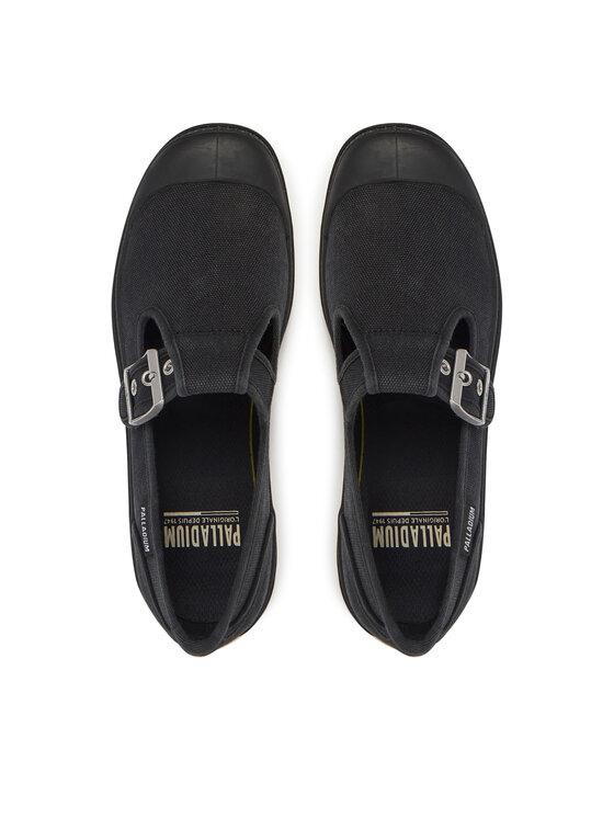Palladium Palladium Pantofi Pampa M-Jane Washed 94475-008-M Negru