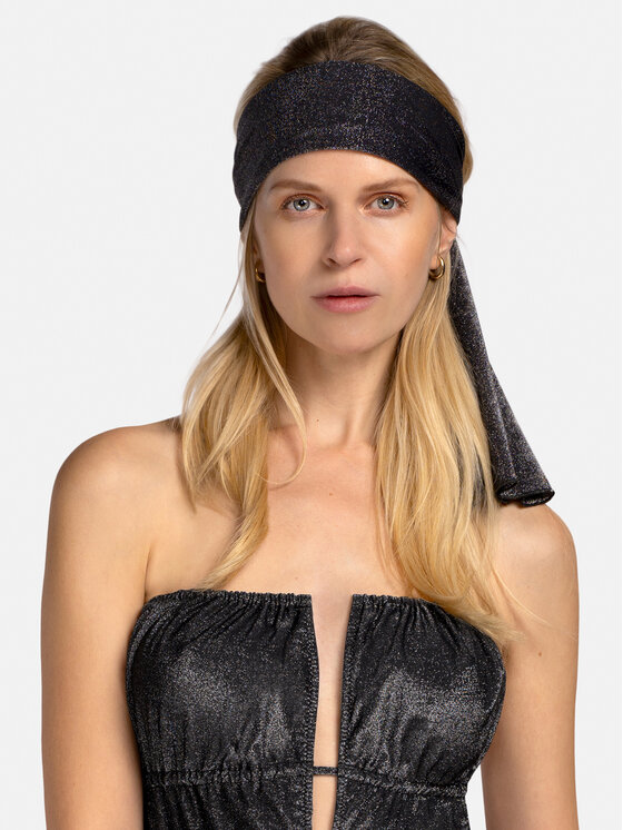 Miss Lou Miss Lou Apaszka A-LG2-CZ-24 Czarny