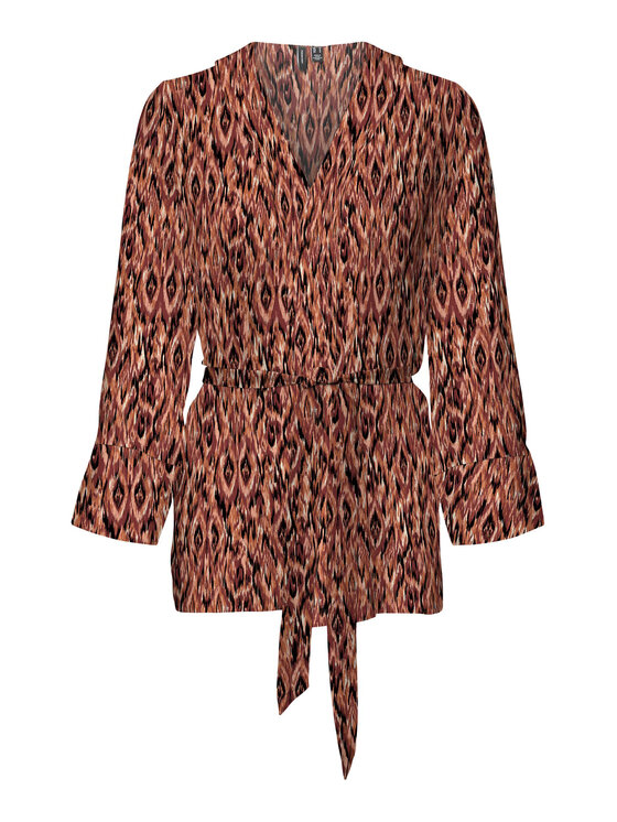 Vero Moda Vero Moda Palaidinė Easy 10297344 Ruda Relaxed Fit