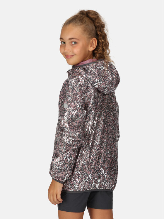 Regatta Regatta Regenjacke Printed Lever RKW176 Rosa Regular Fit