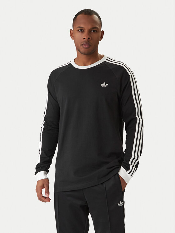 adidas adidas Longsleeve 3-Stripes KE3546 Schwarz Regular Fit