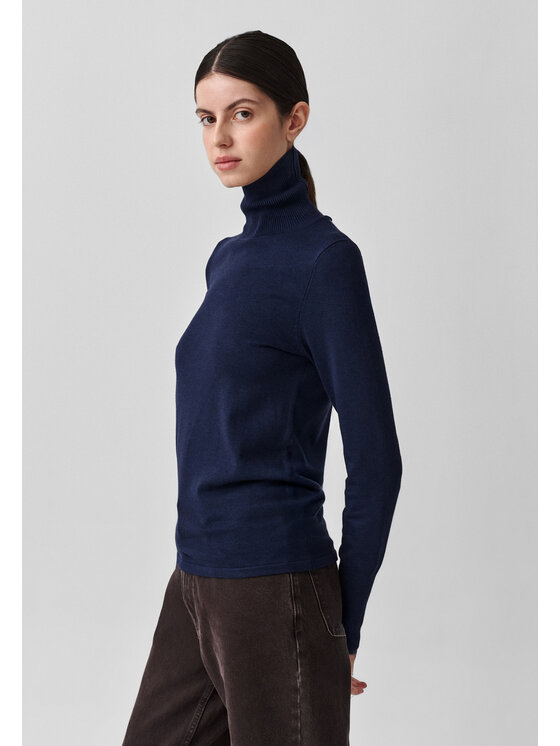 TATUUM TATUUM Sweter ANKIO 1 Granatowy Classic Fit