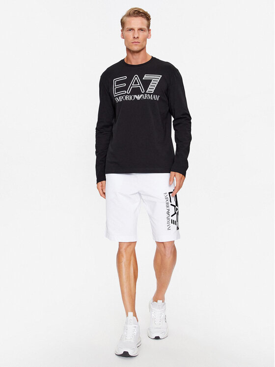 EA7 Emporio Armani EA7 Emporio Armani Longsleeve 6RPT04 PJFFZ 1200 Nero Regular Fit