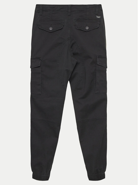 Jack&Jones Junior Jack&Jones Junior Hlače Paul 12151646 Crna Slim Fit