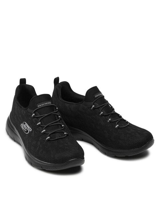 Skechers Skechers Сникърси Leopard Spot 149037/BBK Черен