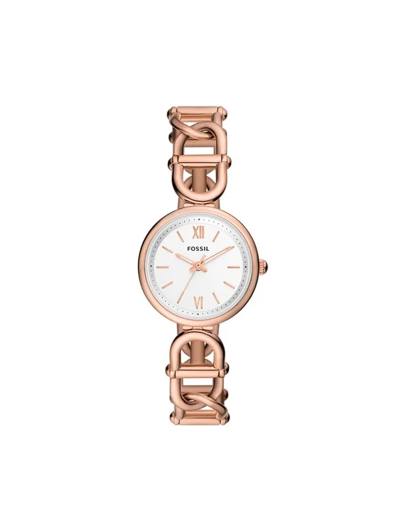Fossil Uhr Carlie Signature Chain ES5273 Golden