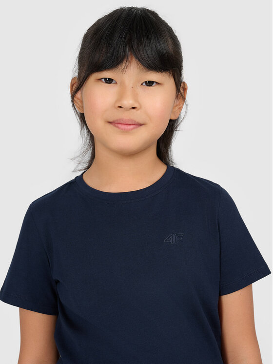4F 4F T-Shirt NOS Granatowy Oversize