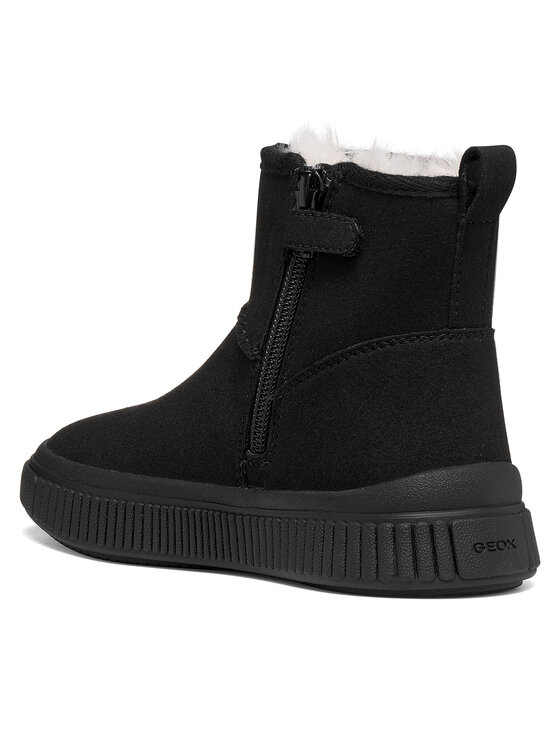 Geox Geox Zimski škornji J Laquinny Girl J56M3C 000AU C9999 M Črna
