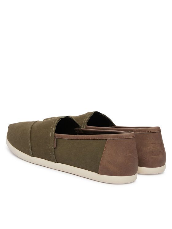 Toms Toms Туфлі Alpargata 10020879 Хакі