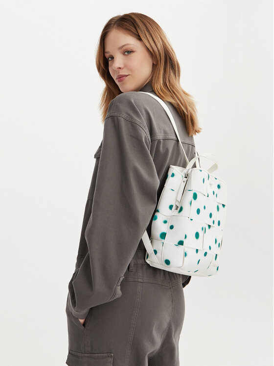 Desigual Rucksack 24SAKP13 Weiß